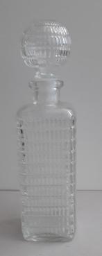 mooie oude glazen stopfles / karaf, Ophalen of Verzenden, Gebruikt, Overige materialen, Overige typen