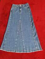Lange spijkerrok maat 36, Ophalen, Blauw, Zo goed als nieuw, Maat 36 (S)