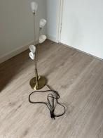 Staande schemerlamp brons, Huis en Inrichting, Lampen | Vloerlampen, Ophalen, Zo goed als nieuw, Minder dan 100 cm