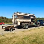 Chevrolet K1500 met camperunit en aanhanger te koop, Alkoof, Bedrijf, LPG, Overige merken