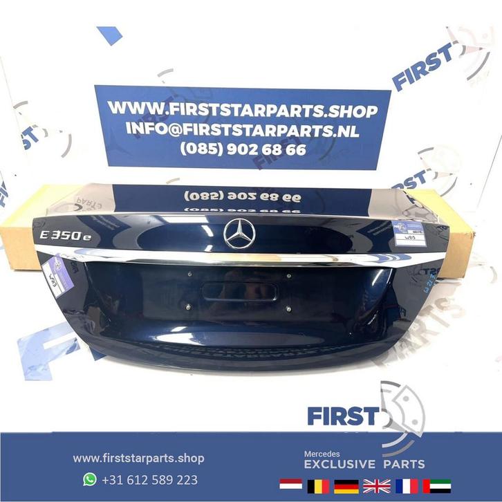 W213 E KLASSE ACHTERKLEP COMPLETE KOFFERKLEP KOFFERBAK origi, Auto-onderdelen, Carrosserie en Plaatwerk, Achterklep, Mercedes-Benz