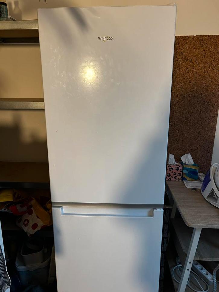 Koelkast Whirlpool - Koek-vriescombinatie, Witgoed en Apparatuur, Koelkasten en IJskasten, Zo goed als nieuw, Met aparte vriezer