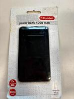 NIEUW! Kruidvat powerbank 4000 mAH zwart €5,99, Ophalen of Verzenden, Nieuw, Kruidvat