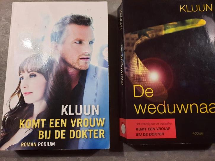 2x Kluun oa komt een vrouw bij de dokter ZGAN samen, Boeken, Literatuur, Zo goed als nieuw, Ophalen of Verzenden