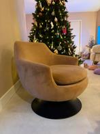 Woood jada draai fauteuil, Huis en Inrichting, Fauteuils, Ophalen, Zo goed als nieuw, Minder dan 75 cm, 50 tot 75 cm