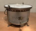 Brocante theelichtje compleet met brander/lont, Ophalen of Verzenden