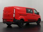 Ford Transit Custom 2.0TDCi 130PK L2H1 Dubbele Cabine 6-Pers, Gebruikt, Zwart, Leder, Ford