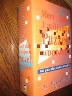 dr. verschuyl / meer dan 1 miljoen puzzel woorden, Boeken, Woordenboeken, Ophalen of Verzenden, Zo goed als nieuw, Overige uitgevers