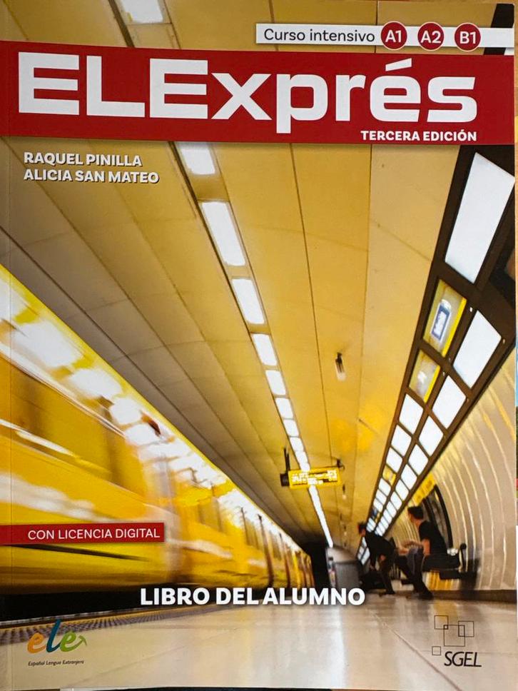 ELExprés Spaans Leerboek A1-B1, Boeken, Studieboeken en Cursussen, Zo goed als nieuw, Niet van toepassing, Alpha, Ophalen of Verzenden