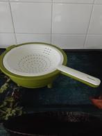Tupperware 2 delig vergiet, Huis en Inrichting, Keuken | Tupperware, Ophalen of Verzenden, Zo goed als nieuw, Wit, Overige typen