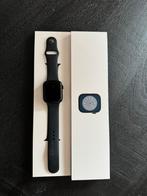 Apple Watch 8 45 mm, Sieraden, Tassen en Uiterlijk, Smartwatches, Ophalen of Verzenden, Zo goed als nieuw, Zwart, IOS