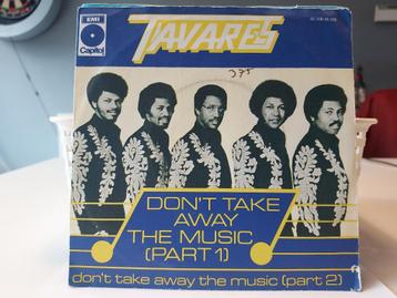 7" Single Tavares - Don't Take Away The Music (Part 1 & 2) beschikbaar voor biedingen