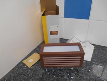 8 SLV Buitenwandlampen Box L E27 roestbruin nieuw  beschikbaar voor biedingen