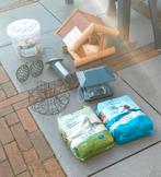 Vogelvoer  pretpakket, Ophalen