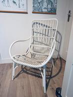 Witte Lifestyle Home Collection Stoel - Als Nieuw!, Huis en Inrichting, Stoelen, Wit, Riet of Rotan, Ophalen of Verzenden, Zo goed als nieuw
