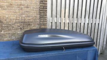 Hapro Carver Dakkoffer - Perfecte Staat! Antraciet grijs. beschikbaar voor biedingen