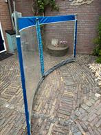 Gebogen windscherm, Caravans en Kamperen, Windschermen, Ophalen of Verzenden, Gebruikt