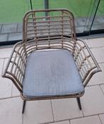 Rotan stoel, Ophalen, Gebruikt, Bruin, Eén