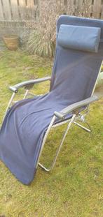 Lafuma ligstoel, Tuin en Terras, Ophalen, Zo goed als nieuw, Aluminium