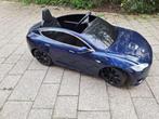 Mini Tesla Model S blauw, Ophalen, Zo goed als nieuw