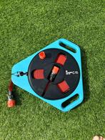 Gardena roll-fix slanghouder met een platte slang van 15 mtr, Tuin en Terras, Tuinslangen, Ophalen of Verzenden, Gebruikt, Tuinslang
