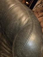 Oorfauteuil draai fauteuil peaches groen leder  opruiming, Huis en Inrichting, Fauteuils, Ophalen of Verzenden, Nieuw, 75 tot 100 cm