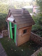 Leuk houten Speelhuisje, Ophalen, Gebruikt, Hout