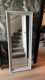 Greige spiegel, Ophalen, 100 tot 150 cm, Zo goed als nieuw, 75 tot 100 cm