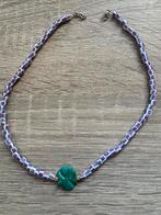 Jewels by SJ Ketting, Blauw, Ophalen of Verzenden, Zo goed als nieuw, Steen of Mineraal