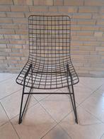 HK living wire chair zwart, Huis en Inrichting, Drie, Metaal, Zo goed als nieuw, Zwart