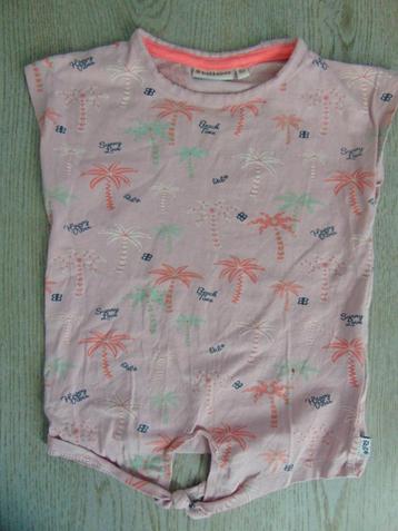 Bakkaboe t-shirt roze maat 92 palmbomen shirt beschikbaar voor biedingen