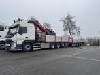 Volvo FM 8x4 HMF 5020, Jib, Winch HT1000, Auto's, Vrachtwagens, Euro 6, Wit, Bedrijf, Diesel