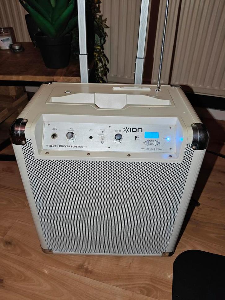 ION Blockrocker Bluetooth Speaker - Draagbaar!, Audio, Tv en Foto, Luidsprekers, Gebruikt, Overige typen, 60 tot 120 watt, Overige merken