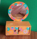 Poppenhuis kaptafel vintage Bodo Hennig jaren 60 70, Verzamelen, Poppenhuizen en Toebehoren, Ophalen of Verzenden, Zo goed als nieuw