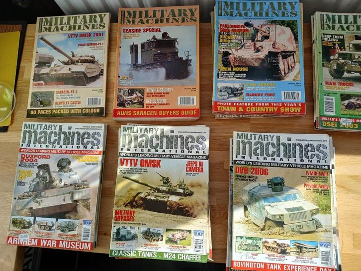 MILITARY MACHINES INTERNATIONAL MAGAZINE, Boeken, Oorlog en Militair, Zo goed als nieuw, Landmacht, Tweede Wereldoorlog, Ophalen of Verzenden