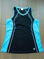 Shirt. XL. Leontien. Zwart/turqoise. Zonder mouw., Leontien, Zwart, Maat 46/48 (XL) of groter, Ophalen of Verzenden