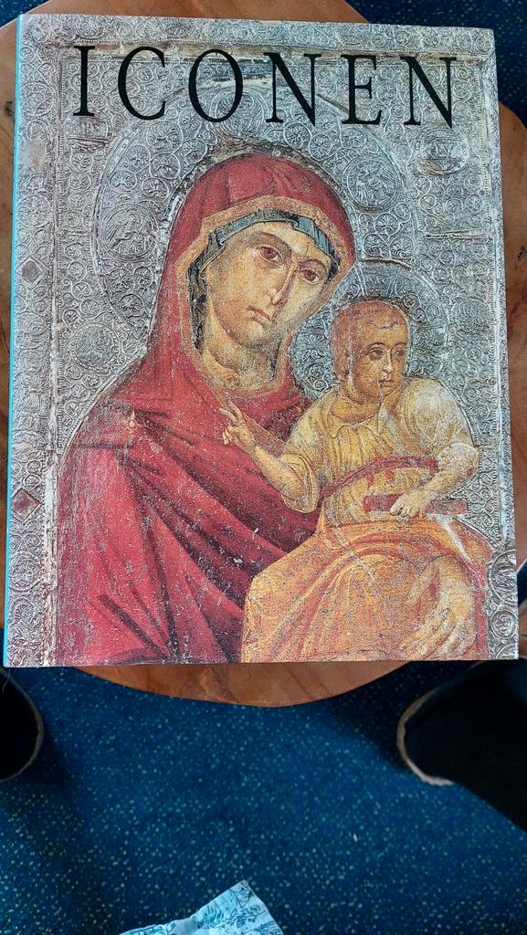 Iconen boek, Boeken, Godsdienst en Theologie, Zo goed als nieuw, Christendom | Katholiek, Christendom | Protestants, Ophalen of Verzenden