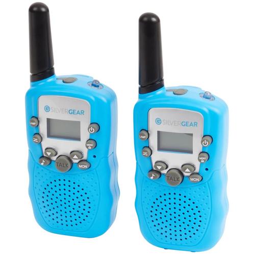 Supergave Silvergear Walkie-Talkie | Set van 2 | Nieuw!, Telecommunicatie, Portofoons en Walkie-talkies, Nieuw, Portofoon of Walkie-talkie