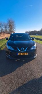 Nissan Qashqai, Auto's, Voorwielaandrijving, 4 cilinders, Leder en Stof, Zwart