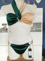 Andres Sarda groen en champagne bikini - 36/38, Kleding | Dames, Nieuw, Ophalen of Verzenden, Bikini, Andres Sarda