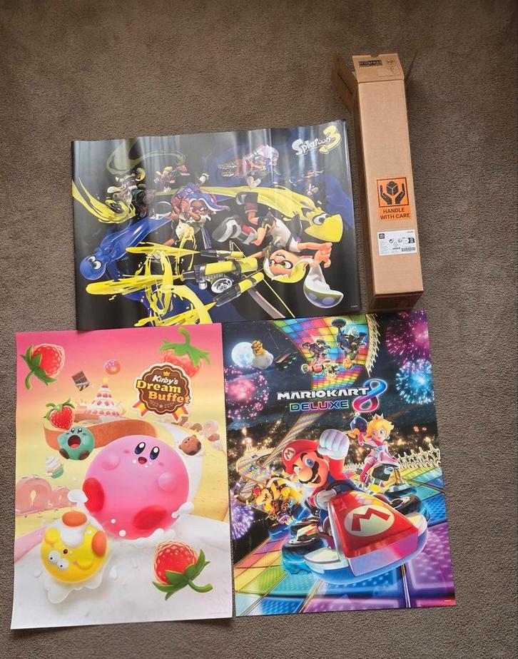 Originele Nintendo posters, Verzamelen, Posters, Nieuw, Ophalen of Verzenden