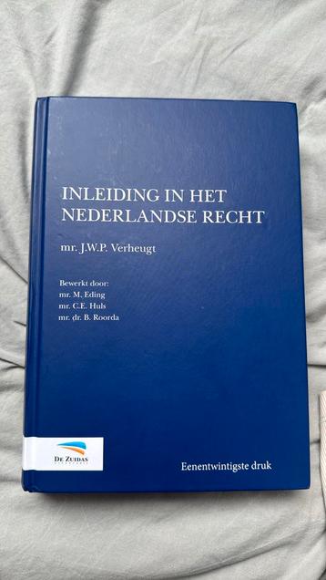 J.W.P. Verheugt - Inleiding in het Nederlandse recht beschikbaar voor biedingen