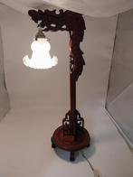 Chinese tafellamp, Ophalen