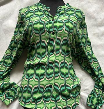 Zara Blouse - Groen Patroon - Maat XL - ZGAN beschikbaar voor biedingen