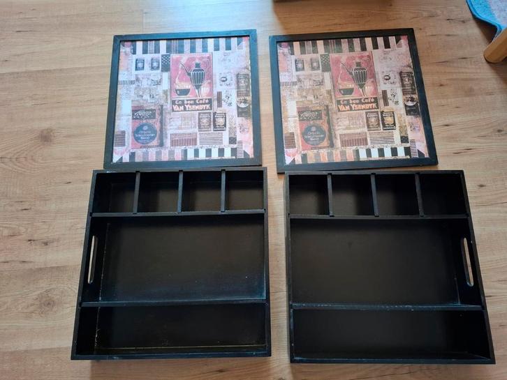 Douwe Egberts Bakken - Origineel, Huis en Inrichting, Woonaccessoires | Kisten, Gebruikt, Minder dan 50 cm, Minder dan 50 cm, Minder dan 50 cm