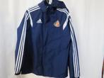 blauw adidas 2014 suntherland bidvest trainingsjas capuchon, Ophalen of Verzenden, Zo goed als nieuw, Adidas, Maat 48/50 (M)