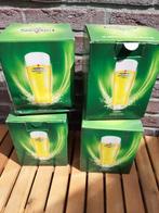 **NIEUW **14 ELLIPSE MODEL  HEINEKEN BIERGLAZEN 0,25L, Ophalen of Verzenden, Nieuw, Glas of Glazen, Heineken