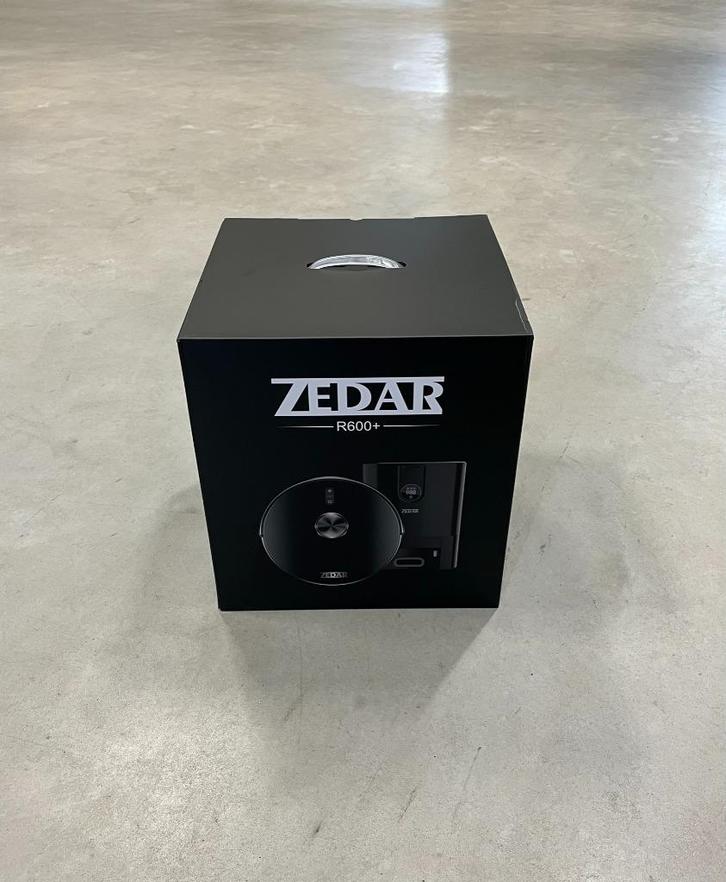 Zedar Robotstofzuiger R600+ - Automatisch Leegstation -, Witgoed en Apparatuur, Stofzuigers, Zo goed als nieuw, Robotstofzuiger
