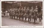 London The changing of the guard, The horse guards, Whitehal, Verzamelen, Ansichtkaarten | Buitenland, 1940 tot 1960, Gelopen