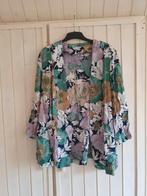 Vintage bloemen print jasje blazer blazertje maat 40, Kleding | Dames, Jasjes, Kostuums en Pakken, Maat 38/40 (M), Paars, Ophalen of Verzenden